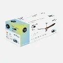 VENTILADOR DC MARIN NIQUEL 3ASP ROBLE SIN LUZ 6VEL REMOTO