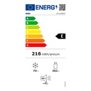 Frigorífico Svan SF17600ENF No Frost E 169,6cm 59,5cm 64cm Blanco