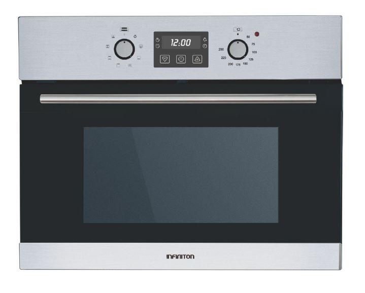 HORNO COMPACTO INFINITON 45AXD8 MULTIF. A INOX