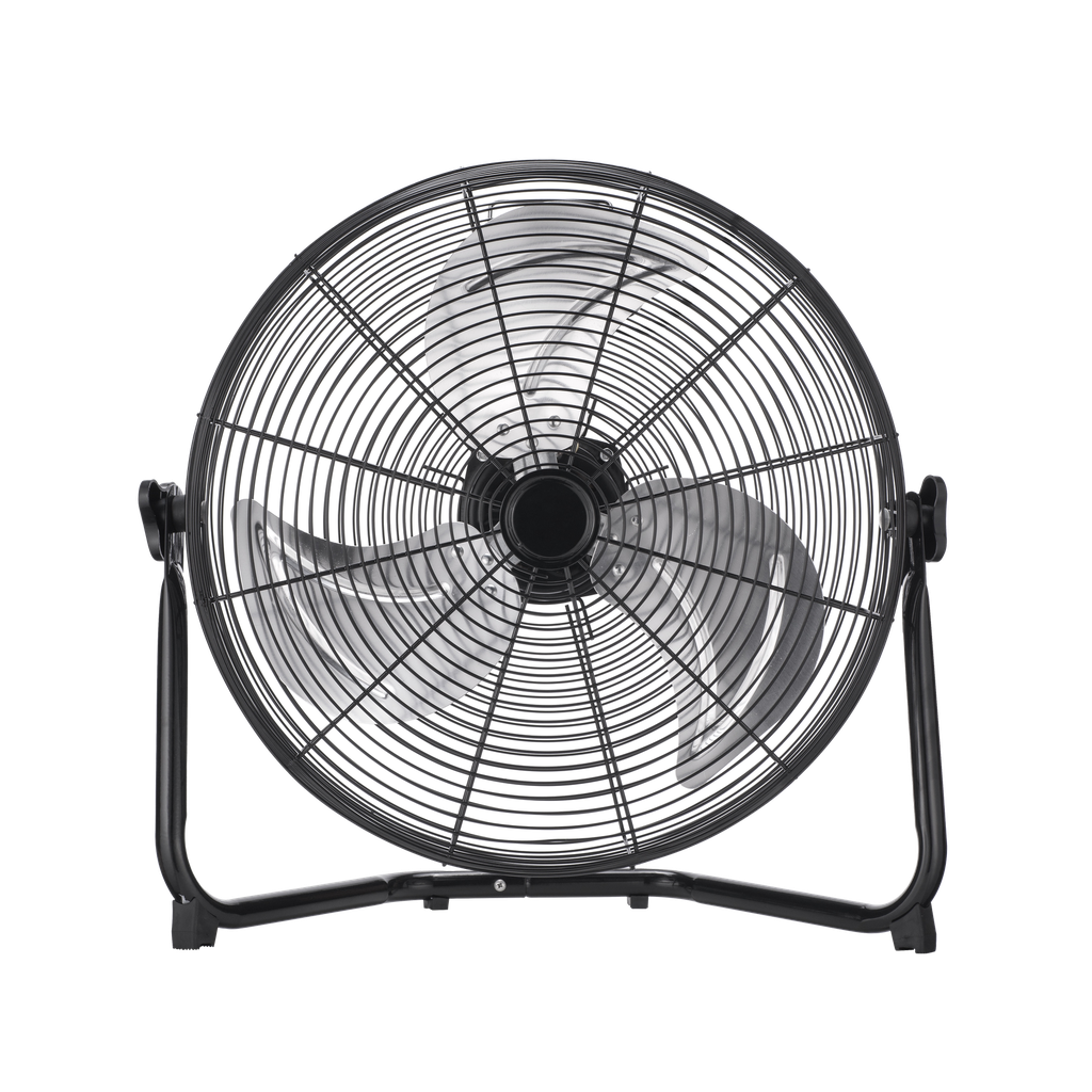 Ventilador Industrial Midas 100w Negro/cromo 46d 3 Velocidades,orientable 51x55x22 Cm 