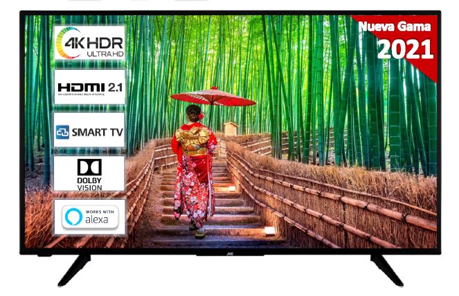 LED JVC 50 LT-50VU3100 UHD 4K SMART TV G