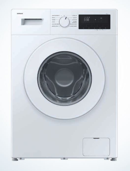 LAVADORA SAMSUNG WW80FG3M05TWEC 8KG 1400RPM A SLIM