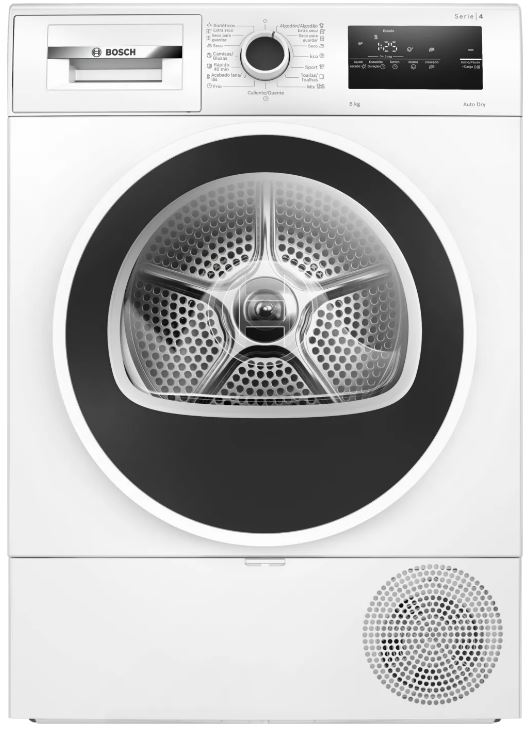 SECADORA BOSCH WTR85V00ES 8KG B.CALOR D