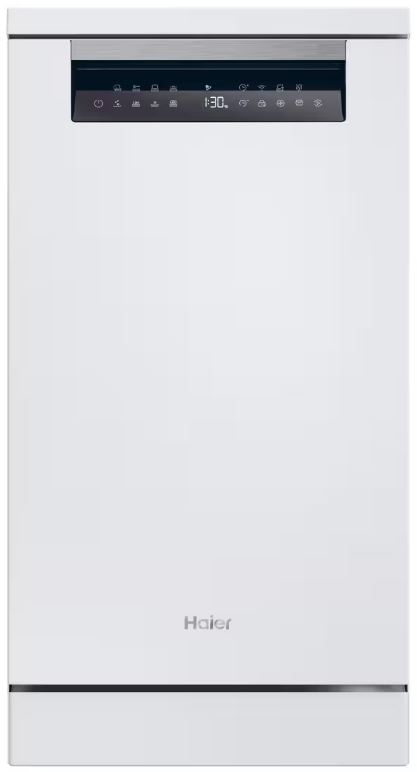 [027600400007] LAVAVAJILLAS HAIER XF1C3TB1FW 45CM C 3ªBANDEJA BLA