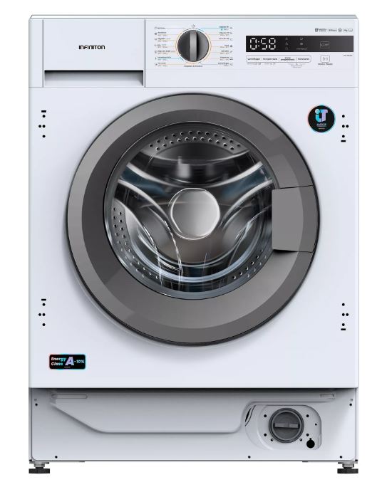 [070700300035] LAVADORA INTEGR. INFINITON WMB84ABN 8KG 1400RPM A-