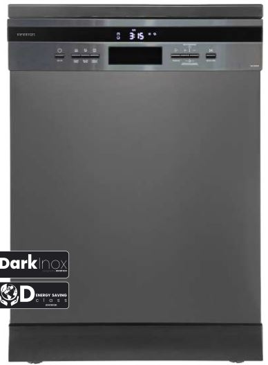 [070700400013] LAVAVAJILLAS INFINITON DIW6218DD3 D NEGRO 3ªBANDEJ