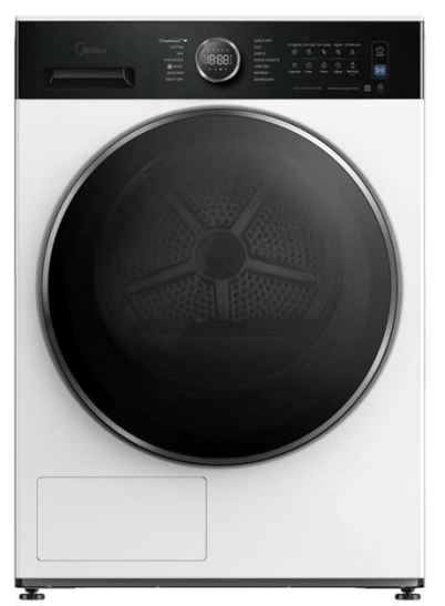 [076500360003] SECADORA MIDEA MD205H80BWWES 8KG B.CALOR C BLANCO