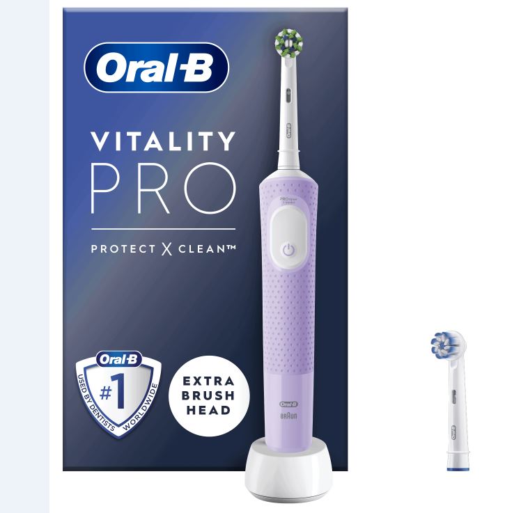 [000502400096] CEPILLO DENTAL ORALB VITALITY PRO MORADO