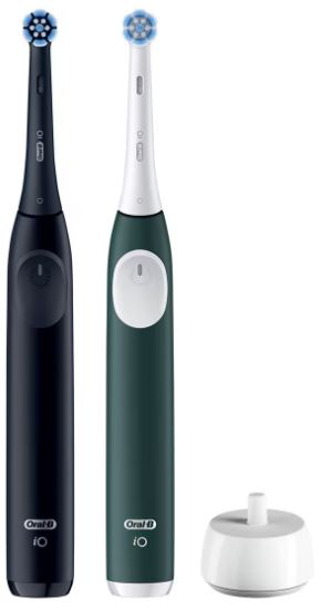 CEPILLO DENTAL ORALB iO2 DUO NEGRO + VERDE