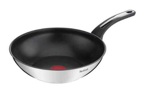 [002410010079] SARTEN WOK TEFAL E30019 28CM EMOTION ACERO INOXI