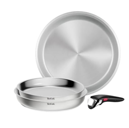 LOTE SARTENES TEFAL L981S445 22/24/28 INGENIO C/MA