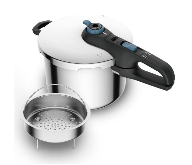 [002410020012] OLLA TEFAL RAPIDA P2580701 SECURE TRENDY 6L AZUL +