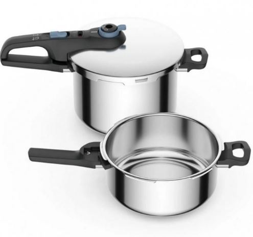 [002410020015] OLLA TEFAL RAPIDA P2584301 SECURE TRENDY 6+4L 2 PR