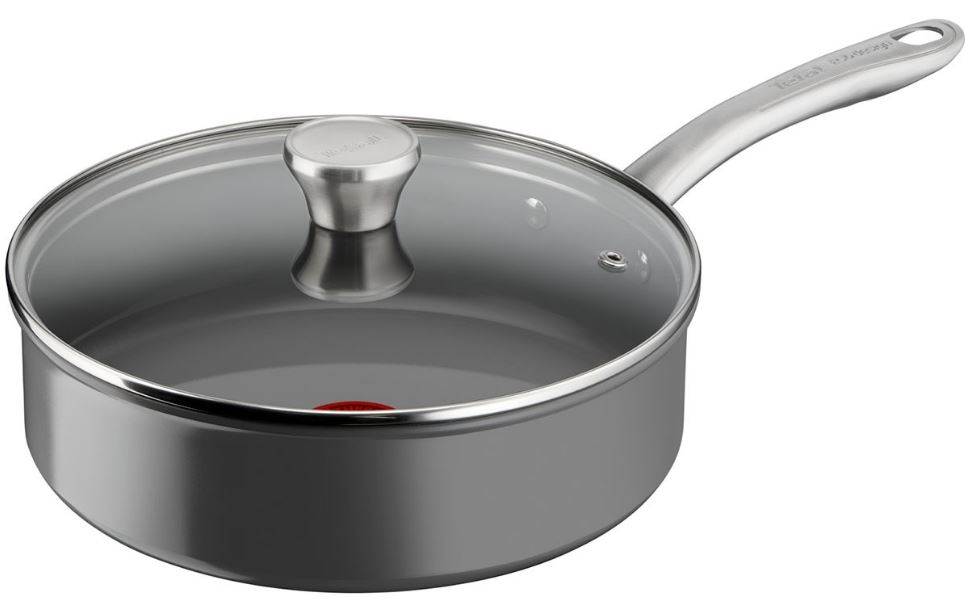 [002410040018] CAZUELA TEFAL BAJA C4243253 24CM C/TAPA RENEW+ CER