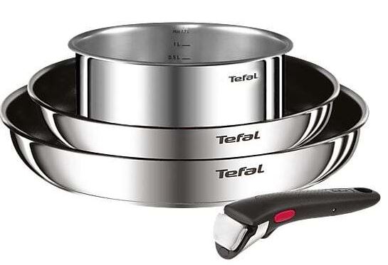 [002418170001] SET MENAJE TEFAL L881S404 SARTENES 22/26+CAZO 16CM