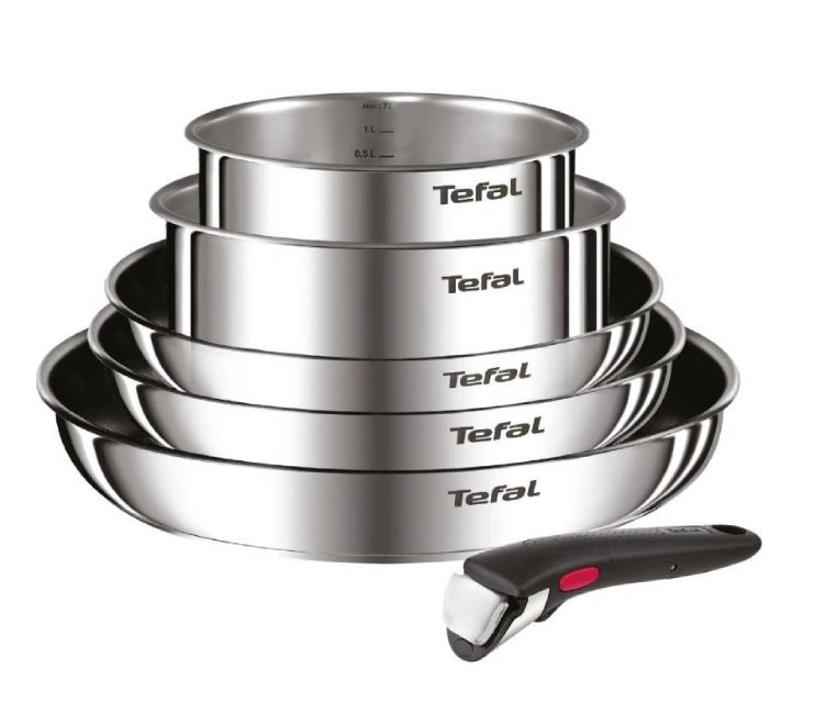 [002418170003] SET MENAJE TEFAL L881S604 SARTENES 22/24/28+CAZOS