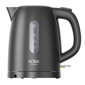 HERVIDORA SOLAC KT5860 YUNA MINI 1L 2200W NEGRO