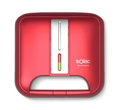 SANDWICHERA SOLAC SD5058 BUON PANINI II ROJA