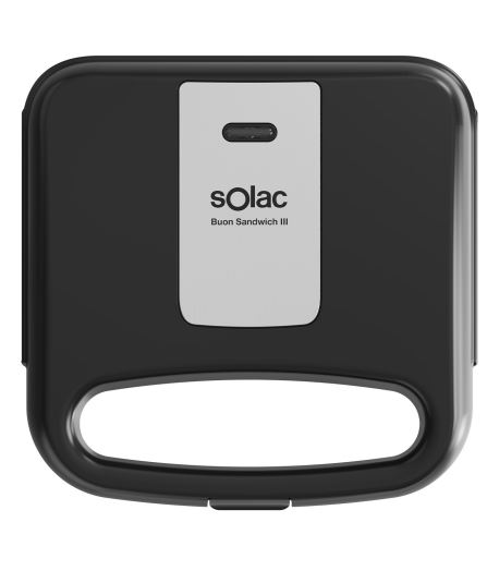 SANDWICHERA SOLAC SD5055 BUON SANDWICH III NEGRO