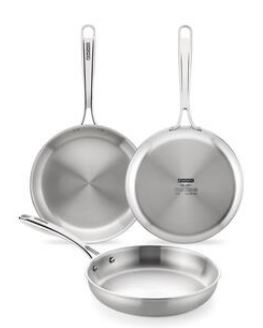 SARTEN MONIX M211224 PLANET INOX (TRIPLY) 24CM