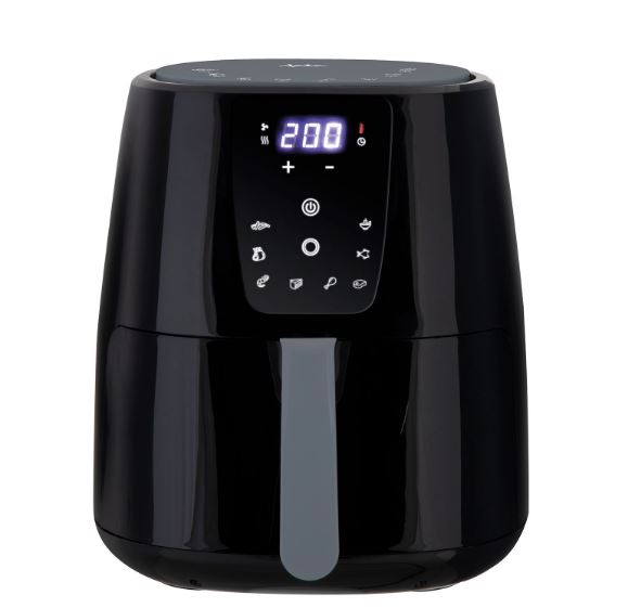FREIDORA JATA JEFR1225 5L NEGRA SIN ACEITE