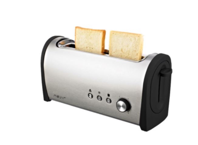 TOSTADOR NEVIR NVR9830TI 1 RANURA INOX 1000W