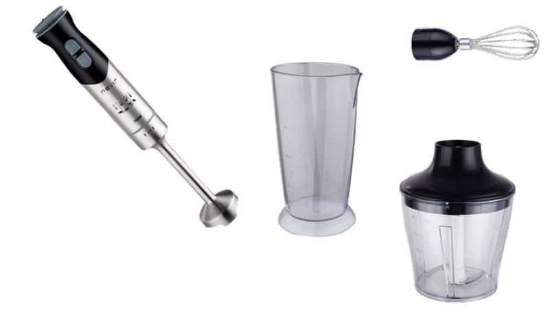 BATIDORA NEVIR NVR8350BA SET 700W INOX
