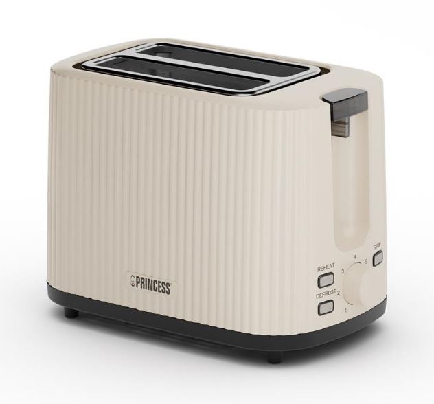 TOSTADOR PRINCESS 142337 2 RAN. 930W WAVE BEIGE