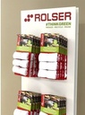BOLSA MALLA REUTILIZABLE ROLSER 30X35CM PACK 3 UDS