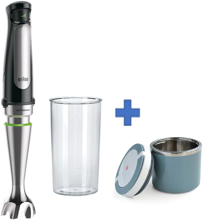 BATIDORA BRAUN MQ7000X 1000W + LUNCHBOX IRIS 0.6L