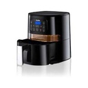 FREIDORA FLAMA 670FL 4L 1600W SIN ACEITE NEGRA