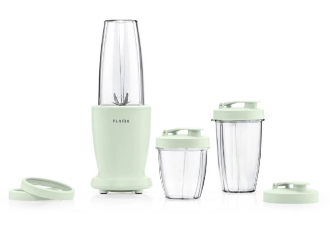 BATIDORA VASO PORTATIL FLAMA 2228FL 500W VERDE PER