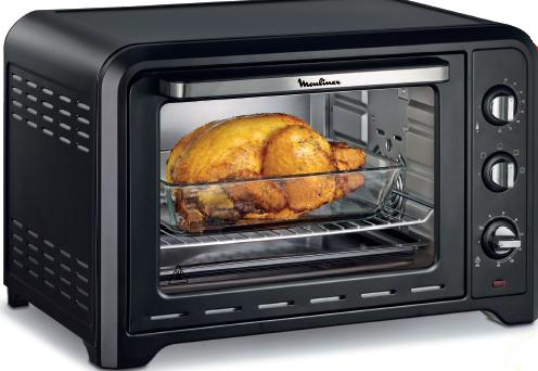 MINI HORNO MOULINEX OX484810 39L NEGRO CONVECCION