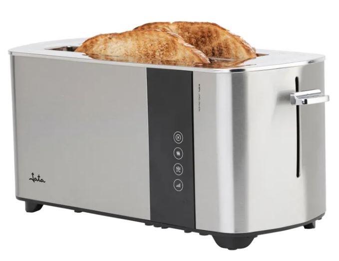 TOSTADOR JATA JETT1146 1400W 2 RANURAS LARGAS INOX
