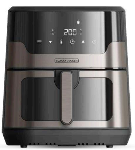 FREIDORA BLACK&DECKER BXAF8001E 8L SIN ACEITE 1700