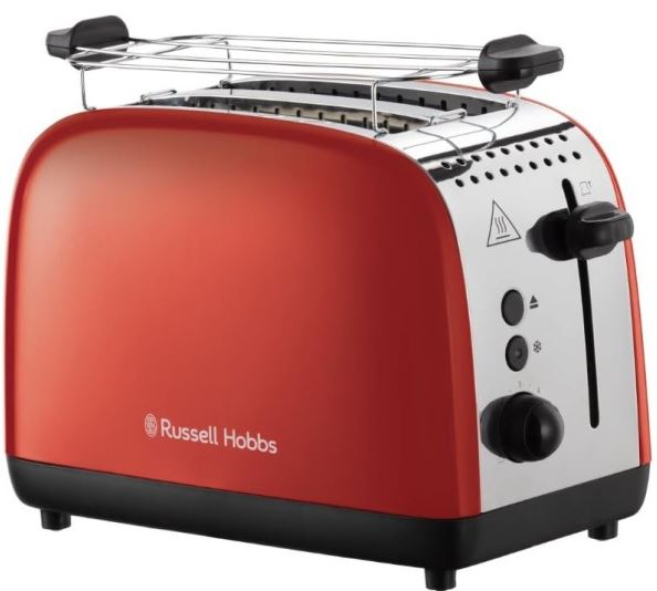 TOSTADOR RUSSELL 2655456 COLOURS PLUS ROJO 2 RANUR