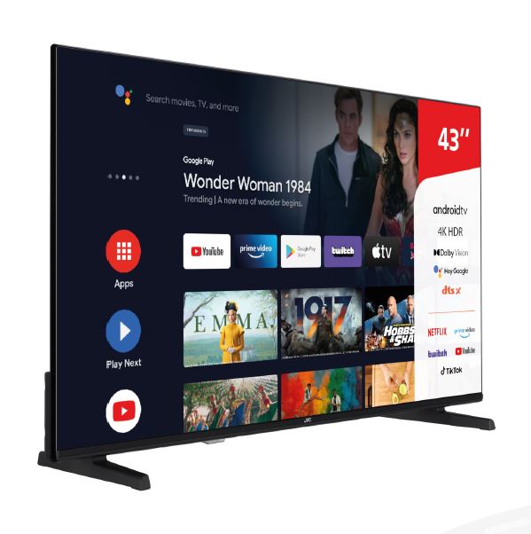 LED JVC 43 LT43VA3300 UHD 4K ANDROID TV F