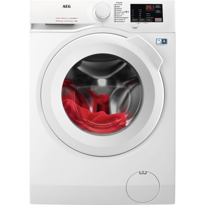[B60AEG6I8272] LAVADORA AEG LFA6I8272A 8KG 1200RPM A 