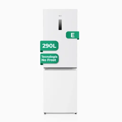 [B30SVA185602E] Combi Svan SC185602ENFD NF E 185cm 59,5cm 60cm Blanco con Display