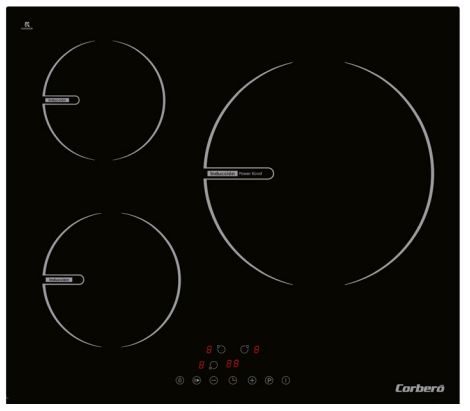 [E60COR3BL604] INDUCCION CORBERO CCIG3BL604 3 ZONAS 30 CM
