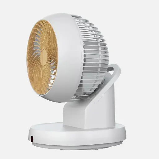 [237771068] Ventilador Sobremesa Urbel Blanco/haya 30w 4vel 31,5x 21x24cm Oscilación 3d Remoto, Temporizador 