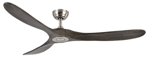 [129090302] VENTILADOR DC MARIN NIQUEL 3ASP ROBLE SIN LUZ 6VEL REMOTO