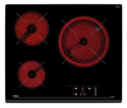[E50TEK6315TZ] VITRO TEKA TZ6315 3 ZONAS BISEL FRONTAL
