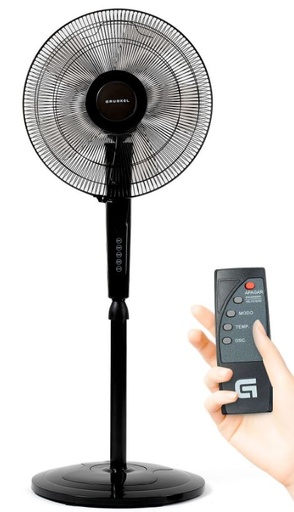 VENTILADOR PIE GRUNKEL FAN N16 40CM 50W NEG